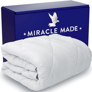Miracle Made Cooling Duvet Insert Comforter-Wite, Full/Queen- 3-Temperature Zone
